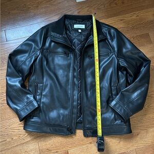 Calvin Klein Black Leather Jacket